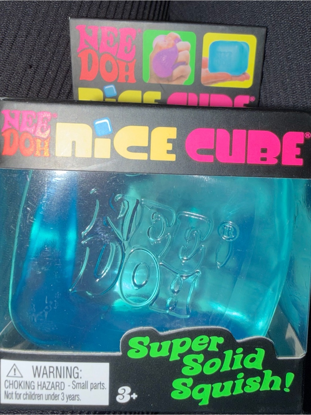 Nee Doh Blue Nice cube NWT